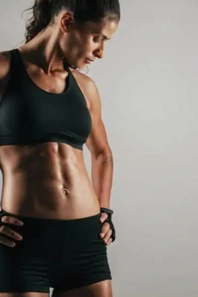 Toning Up at Home: The Ultimate Guide to Bodyweight Exercises 2 Image of woman's toned stomach after bodyweight exercises Bellshill and non-surgical treatment from Lipo 360